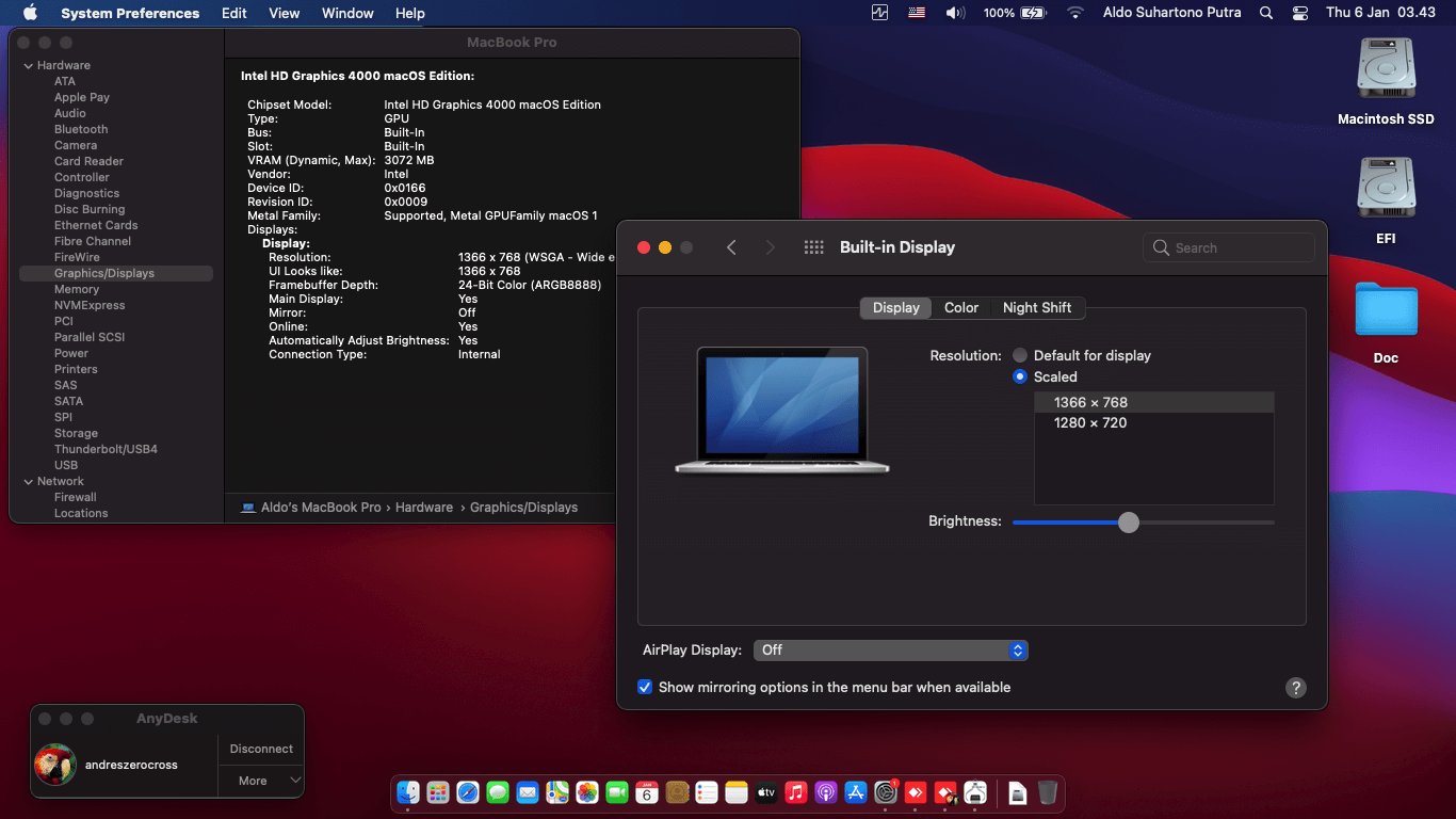 Acer Aspire E1 470 [IvyBridge   Intel HD 4000 + PS2]   OpenCore 7